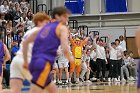 MBBall vs Emerson  Wheaton College Men's Basketball vs Emerson College is the first round of the NEWMAC Basketball Championships. - Photo By: KEITH NORDSTROM : Wheaton, basketball, NEWMAC MBBall2024